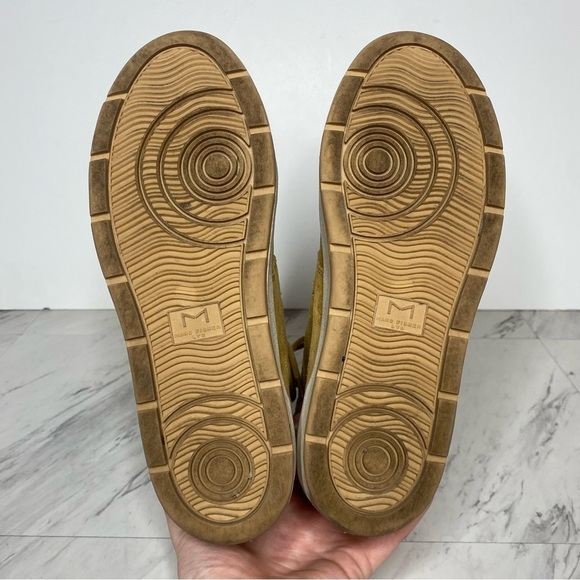 Marc Fisher Mally High Top Tan Suede Sneaker 8 1/2 - Picture 13 of 14